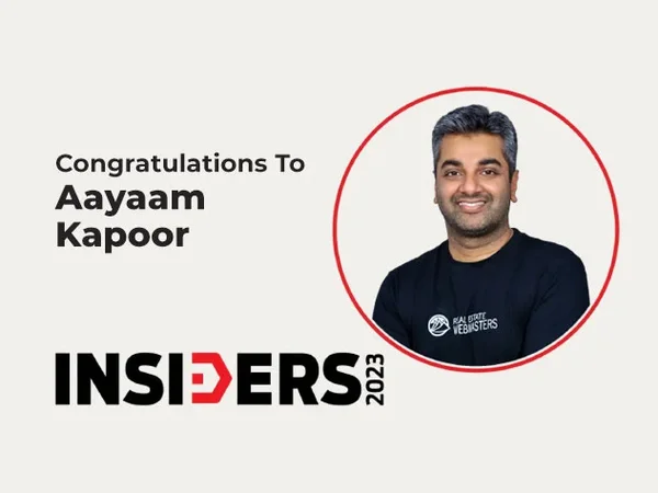 Aayaam Kapoor HW Insiders Award