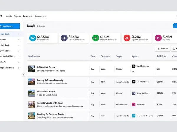 REW CRM Dashboard